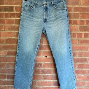 J8 Wrangler Light Blue Straight Jeans